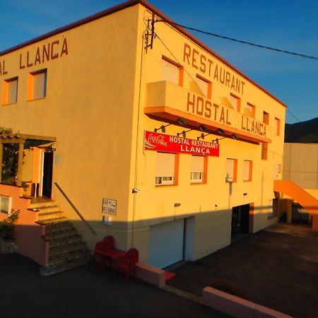 Pensió Restaurant Llança Hotel Exterior foto